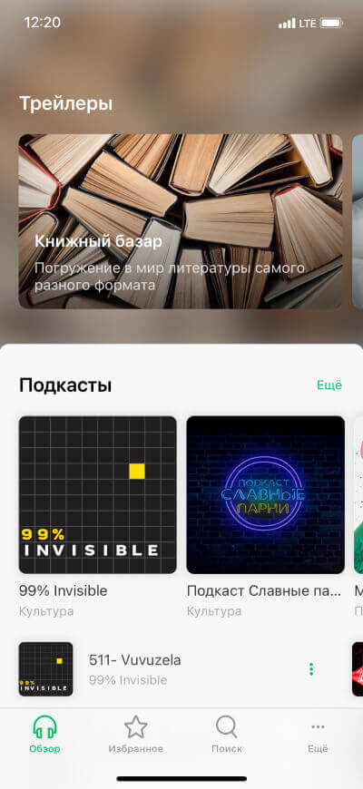 Изображение приложения на экране телефона
